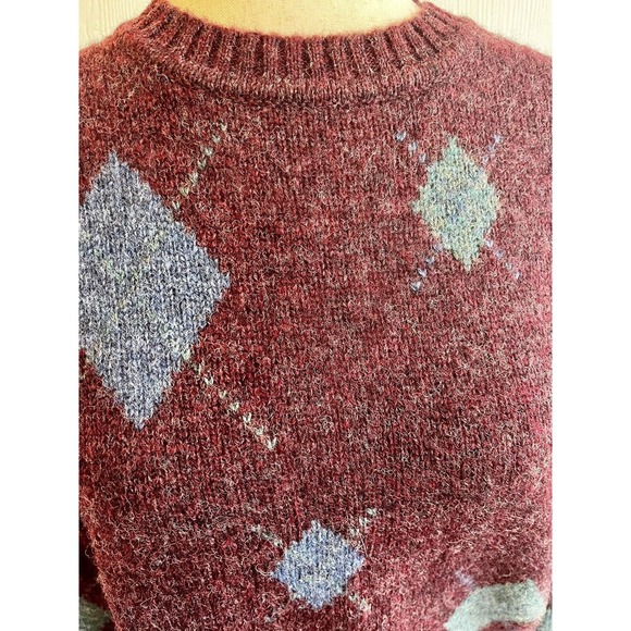 Harbour Club 100% Wool Men's Sweater Vintage Size Medium - Picture 3 of 7